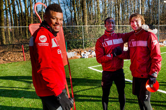 Nijmegens Mikael Dyrestam, Janio Bikel och  Sam Lundholm