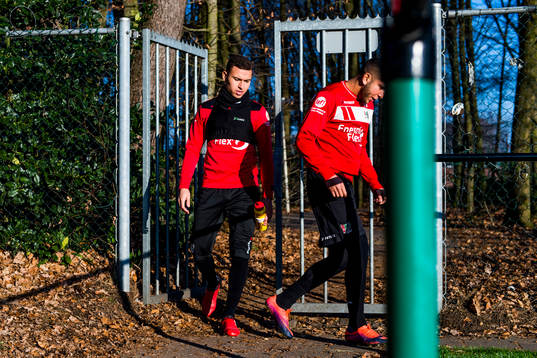 Nijmegens Jordan Larsson och Ferdi Kadioglu kommer ut till