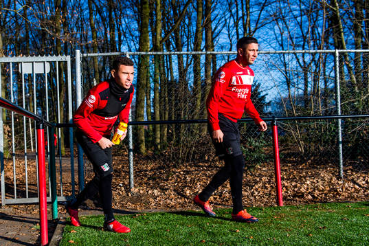 Nijmegens Jordan Larsson och Ferdi Kadioglu kommer ut till