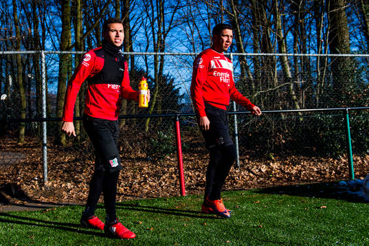 Nijmegens Jordan Larsson och Ferdi Kadioglu kommer ut till