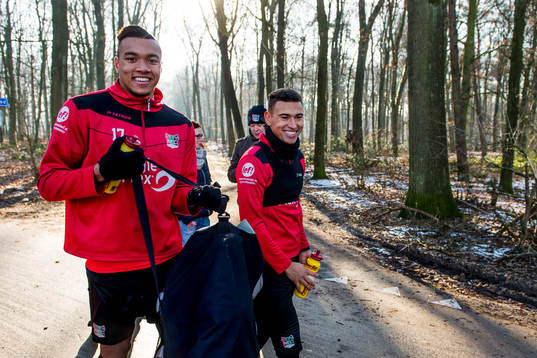 Nijmegens Jay-Roy Grot och Jordan Larsson