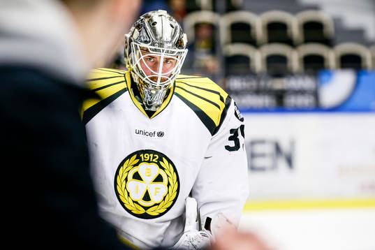 Brynäs målvakt David Rautio