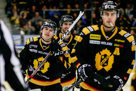 Skellefteås Sebastian Aho jublar