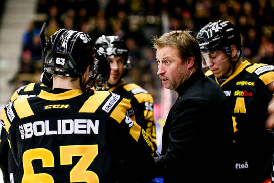 Skellefteås tränare Fredrik Öberg