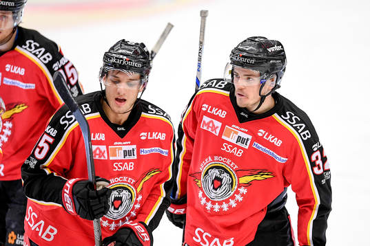 Luleås Oscar Engsund jublar