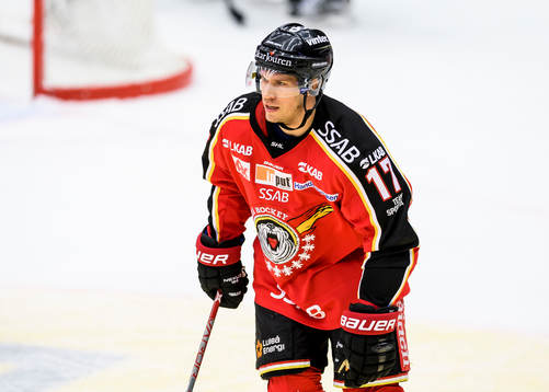 Luleås Andreas Falk deppar