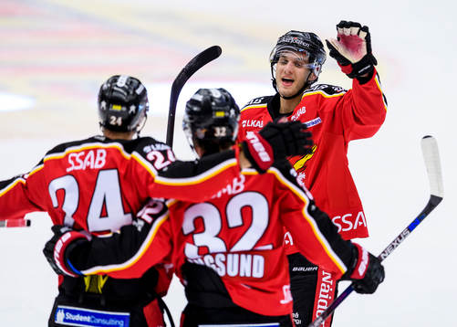 under ishockeymatchen i SHL mellan Luleå och Färjestad