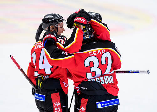 under ishockeymatchen i SHL mellan Luleå och Färjestad