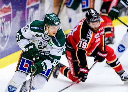 under ishockeymatchen i SHL mellan Luleå och Färjestad