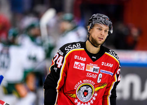 Luleås Johan Harju deppar