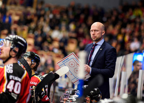Luleås assisterande tränare Anders Burström