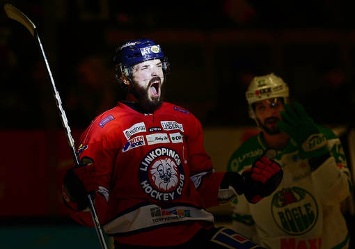 Linköpings Niklas Persson jublar