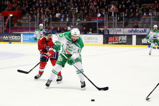 Rögles Christopher Liljewall och Linköpings Sebastian