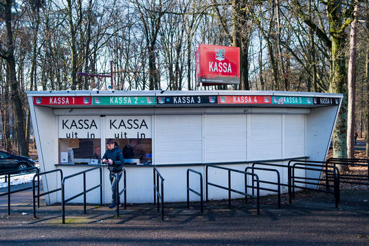 Biljettkassan till Goffertstadion
