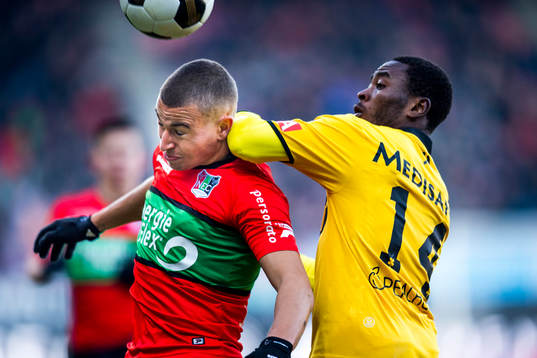 Nijmegens Jordan Larsson och Rodas Abdul Ajagun