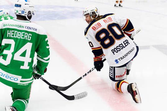 Rögles Edwin Hedberg och Djurgårdens Gustav Possler