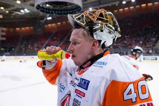 Karlskronas målvakt Johan Holmqvist