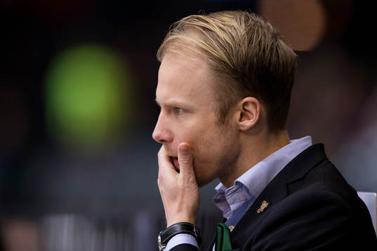 Frölundas assisterande tränare Johan Lundskog