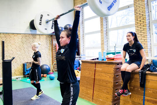 Bläddra bland fler bilder av Fotboll, Dam, Träning Göteborg FC
