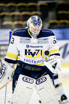 Hv71 målvakt Fredrik Pettersson-Wentzel