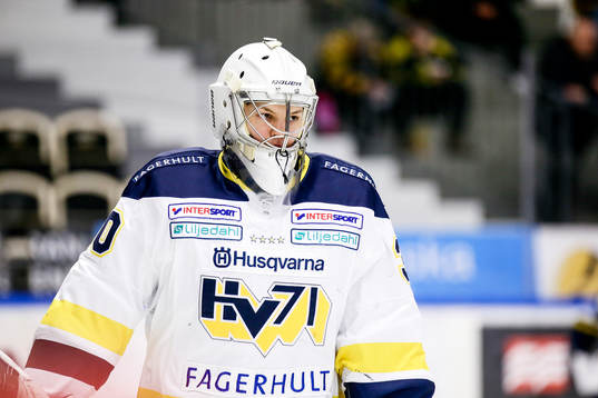 Hv71 målvakt Linus Söderström