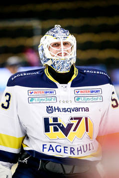 Hv71 målvakt Fredrik Pettersson-Wentzel