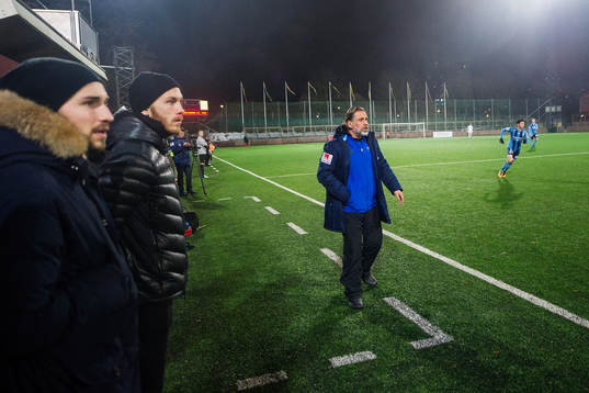 Djurgårdens Kevin Walker, Magnus Eriksson och tränare