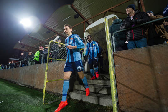 Djurgårdens Marcus Hansson och Amadou Jawo