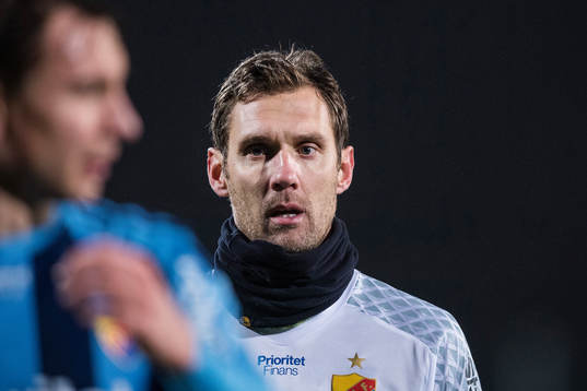 Djurgårdens målvakt Andreas Isaksson