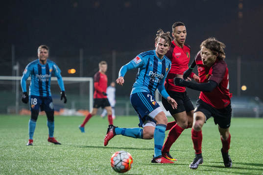 Djurgårdens Tim Björkström utmanar Vasalunds Axel