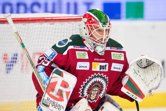 Frölundas målvakt Dan Bakala