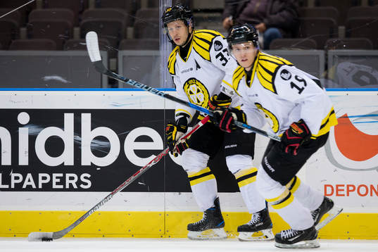 Brynäs Elias Fälth och Johannes Kinnvall