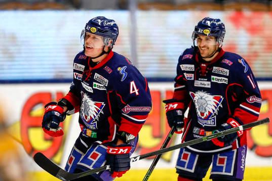 Linköpings Niclas Lundgren jublar