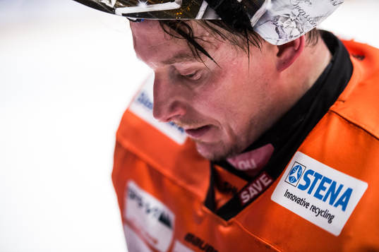 Karlskronas målvakt Johan Holmqvist