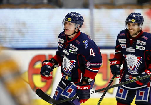 Linköpings Niclas Lundgren jublar