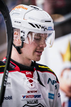 Malmö Redhawks Lars Bryggman jublar