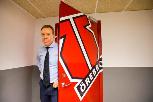 Porträtt på Örebros assiterande tränare Niklas Eriksson