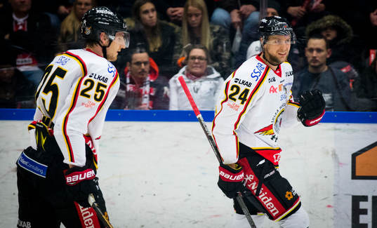 Luleås Johan Harju och Anton Hedman deppar