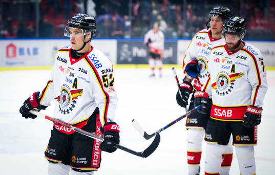 Luleås Karl Fabricius och Jan Sandström deppar