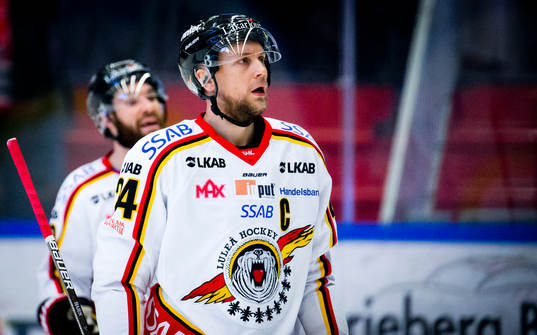 Luleås Johan Harju deppar