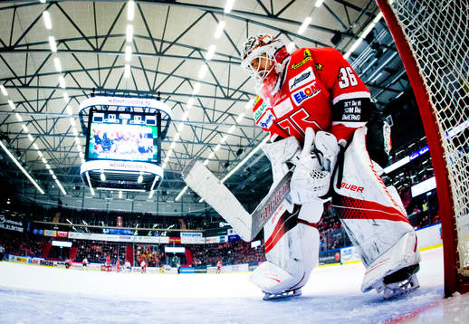 Örebros målvakt Axel Brage