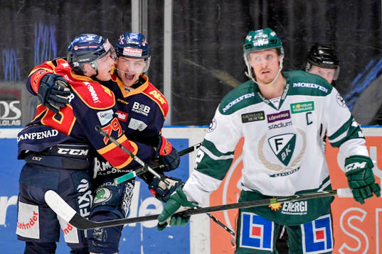 Djurgårdens Daniel Brodin jublar