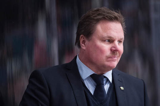 Färjestads Tränare Leif Carlsson