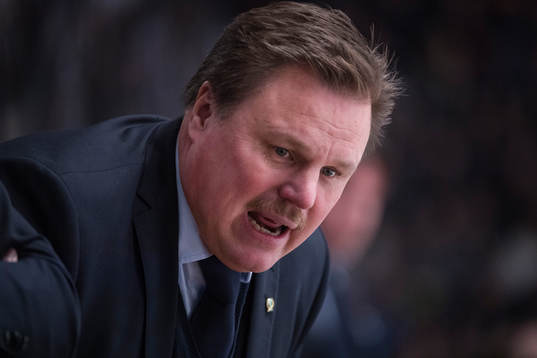 Färjestads Tränare Leif Carlsson
