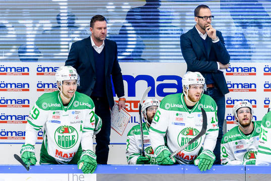 Rögles assisterande tränare Patrik Ross och assisterande