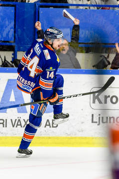 Växjös Emil Pettersson jublar