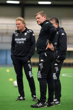 IFK Göteborgs assisterande tränare Alf Westerberg ihop
