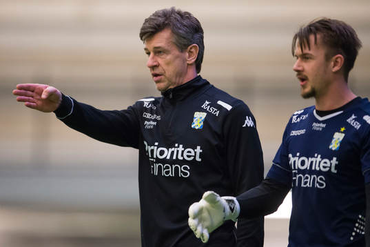 IFK Göteborgs målvaktstränare Sven Andersson och