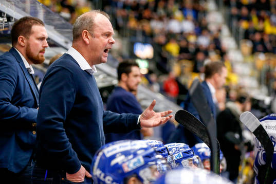 Leksands tränare Per-Erik Johnsson