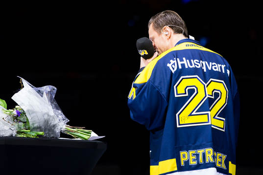 s David Petrasek blir rörd